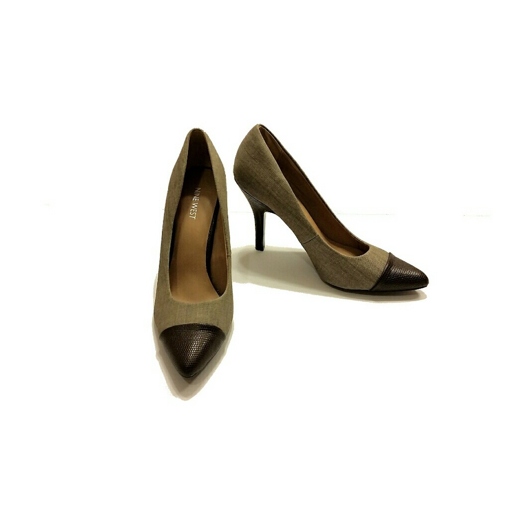 🌟 Nine West cap toe heels! - Picture 4 of 7